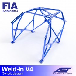 Roll Cage RENAULT R5 3-door...